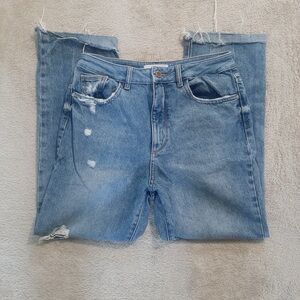 Distressed Blue Women's Jeans